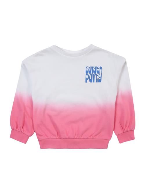 Se s.Oliver Sweatshirt  blå / lilla / lys pink / hvid ved About You