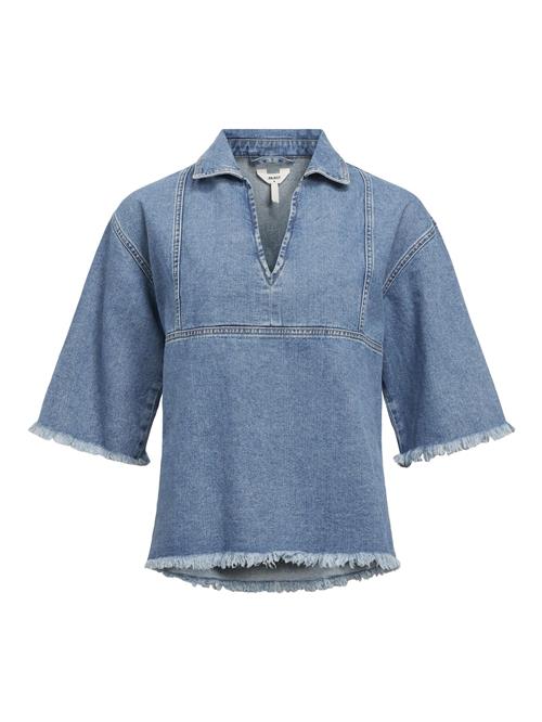 OBJECT Bluse  blå / blue denim