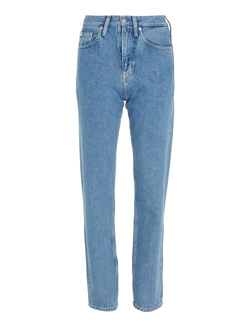 High Rise Straight Calvin Klein Jeans Blue