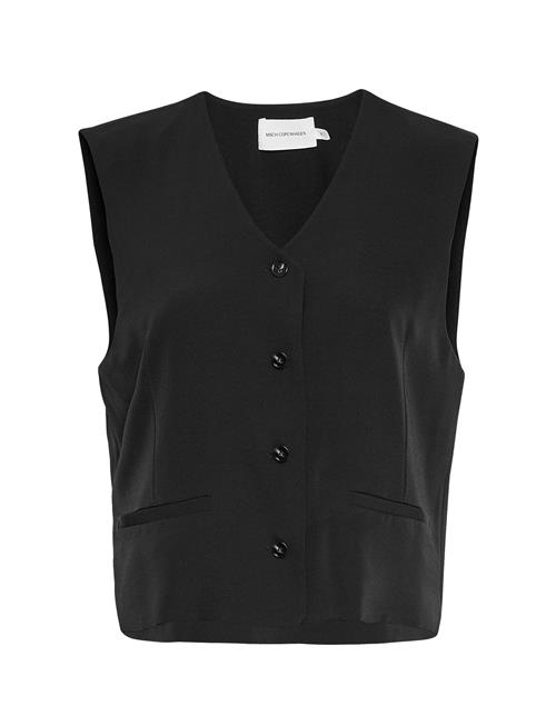 Se Mschnichelle Waistcoat MSCH Copenhagen Black ved Booztlet