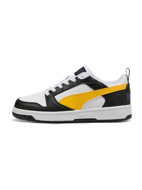 Se PUMA Sneaker low 'Rebound V6'  gul / sort / offwhite ved About You