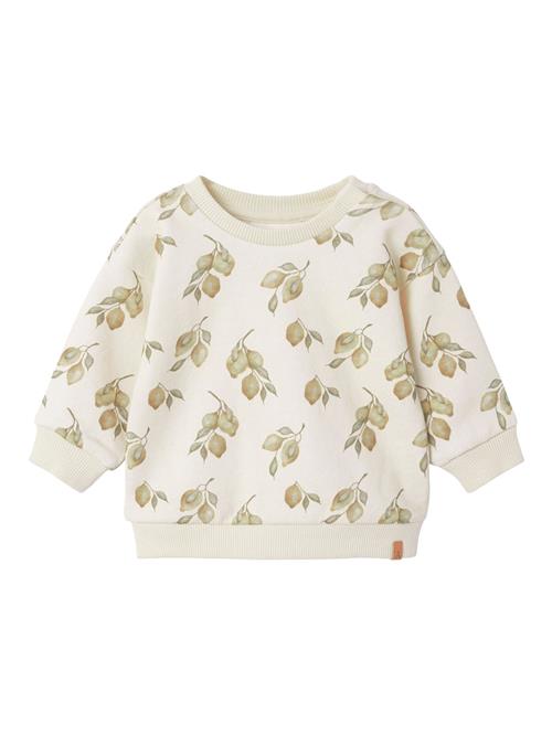 NAME IT Sweatshirt  brun / grøn / hvid