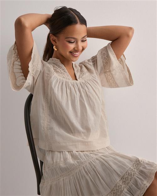 Neo Noir - Hvid - Siama S Voile Blouse