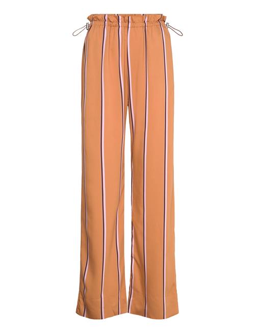 Gathered Long Pants, 2249 Striped V STINE GOYA Orange