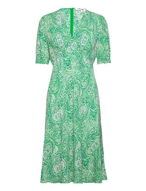 Dvf Jemma Dress Diane Von Furstenberg Green