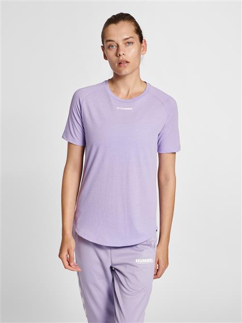 Hummel Funktionsbluse 'VANJA '  lavendel / hvid