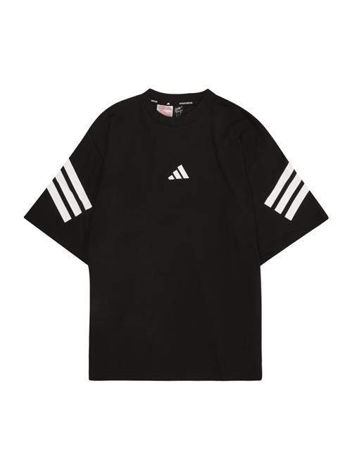 Se ADIDAS SPORTSWEAR Funktionsbluse  sort / hvid ved About You