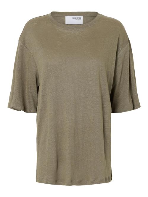 SELECTED FEMME Oversized bluse 'SLFVILJA'  mudderfarvet