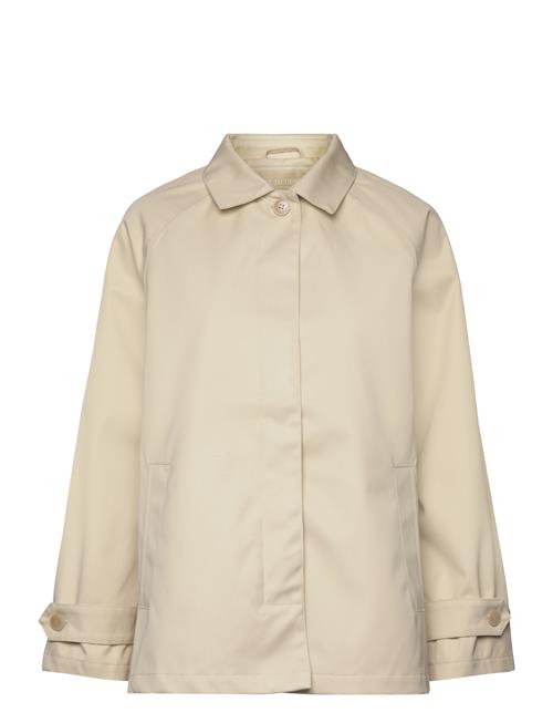 Cotten Rain Coat Ilse Jacobsen Beige