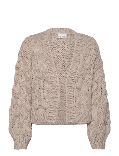 Se Karen Knit Cardigan Noella Beige ved Booztlet