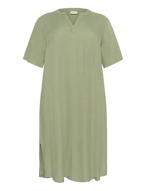 Kcmille Kaftan Dress Kaffe Curve Green