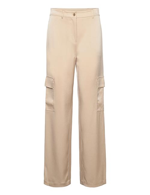 Se Satin Cargo Pant Michael Kors Beige ved Booztlet