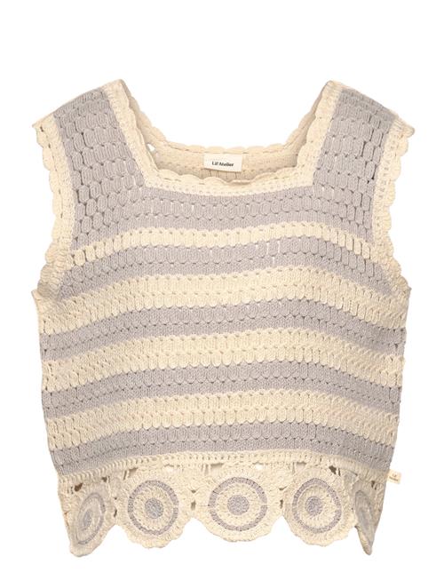 Nmffauna Vest Lil Lil'Atelier Cream