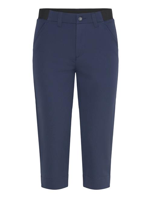 Se Ladies Light Weight Capri BACKTEE Blue ved Booztlet