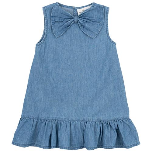 The New Siblings Nala Kjole Light Blue Denim 80 cm  Blå  80 cm  kvinde
