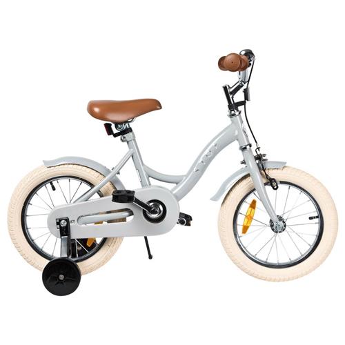 Stoy 14" Cykel Vintage Light Gray | Grå | 4-5 years