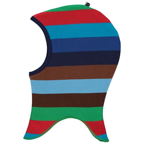 Småfolk Vendbar Stribet Mønstret Elefanthue Medieval Blue 6-8 Y  Blå  6-8 år  Unisex