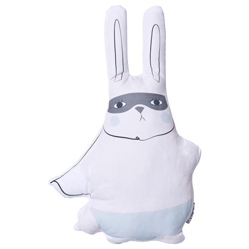 Scamp & Dude Superhero Sleep Buddy – Super Bunny Light Pink | Lyserød | One size