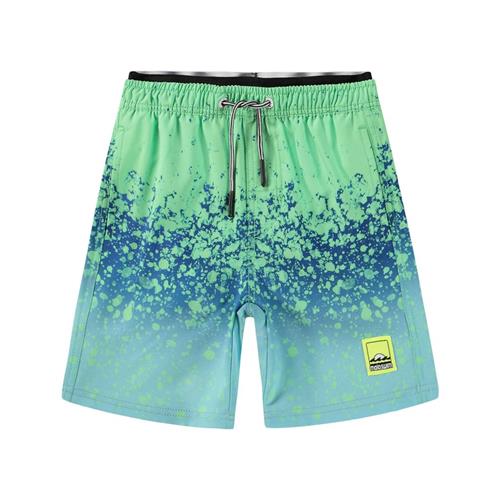 Molo Splash Pattern Neal Board Shorts 98/104 cm  Grøn  98/104 cm  Unisex
