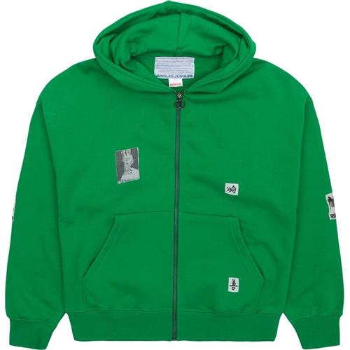 Jungles Jungles Pty Itd 1969 Patches Zip Sweatshirts Green