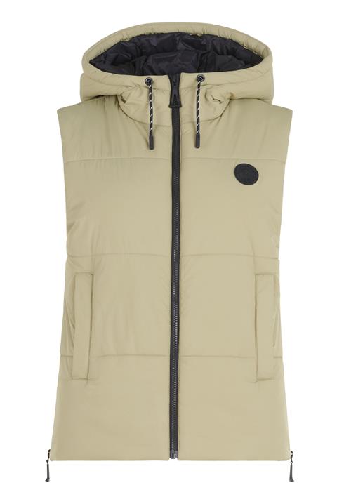 Se Amber & June Vest  khaki / sort ved About You