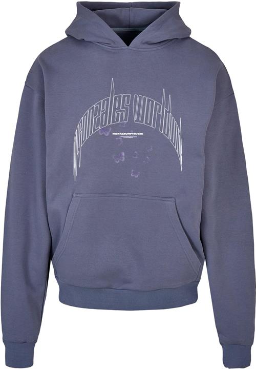 Se MJ Gonzales Sweatshirt 'METAMORPHOSE V.3'  blå / dueblå / hvid ved About You