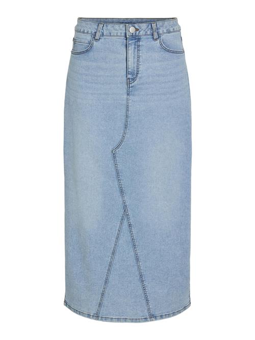 VILA Nederdel  blue denim