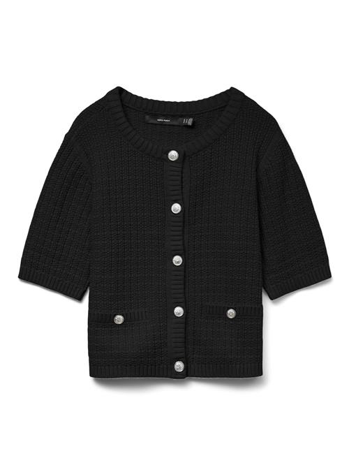 VERO MODA Cardigan 'VMHarper'  sort / sølv