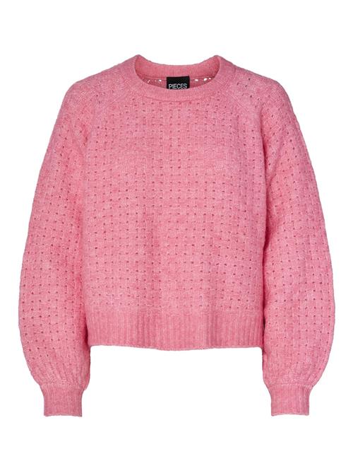 PIECES Pullover 'PCSikka'  pink-meleret