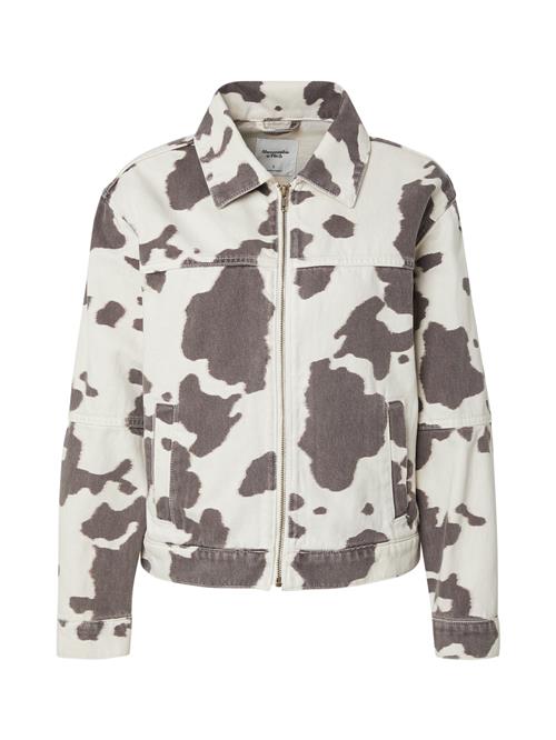 Abercrombie & Fitch Overgangsjakke  grå / lysegrå