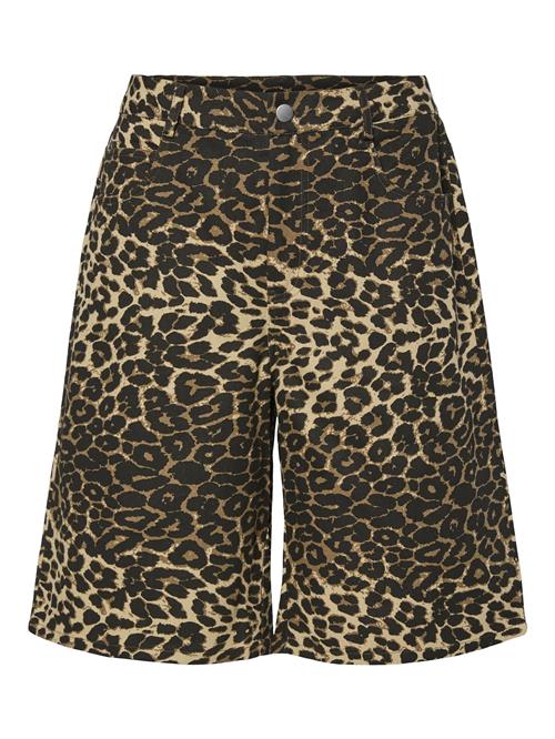 PIECES Bukser 'Asta'  beige / brun / sort