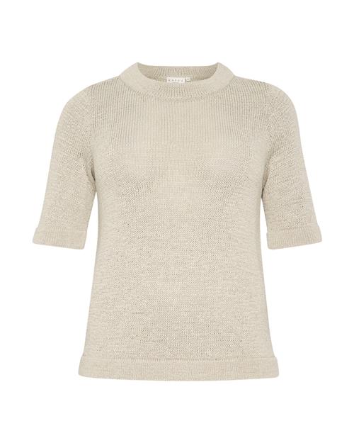 KAFFE CURVE Pullover  ecru