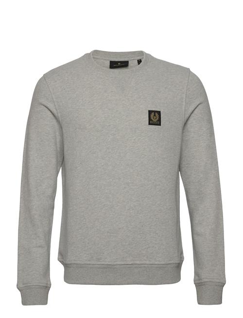Se Belstaff Sweatshirt Old Silver Heather Belstaff Grey ved Booztlet