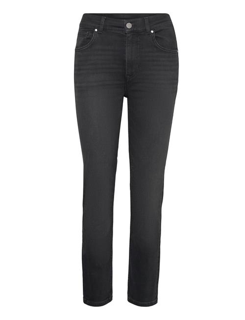 Se Black Cropped Slim Jeans GANT Black ved Booztlet