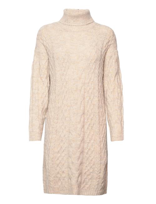 Crcabin Knit Dress - Mollie Fit Cream Beige