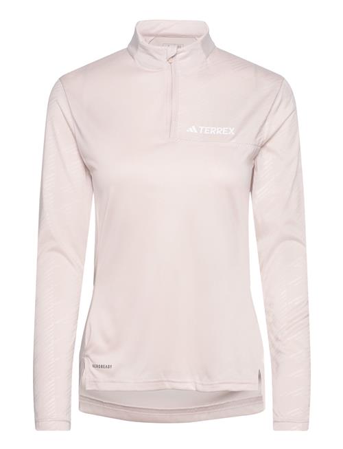 Se W Mt Half Zi Ls Adidas Terrex Pink ved Booztlet