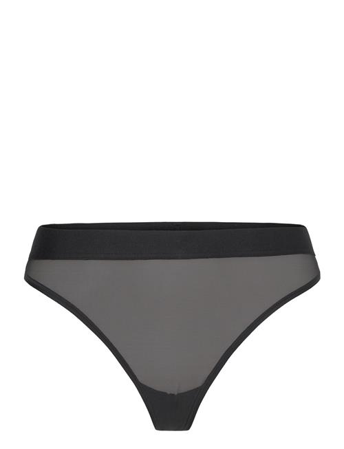 Mesh Thong Organic Basics Black