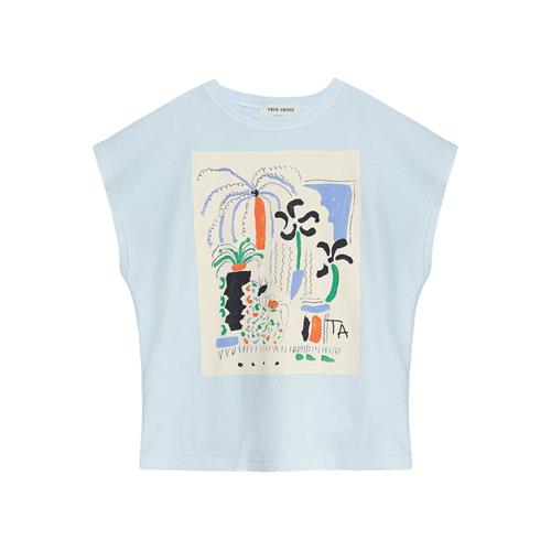 True Artist L'orangerie T-shirt Light Blue 6-7 Y  Blå  6-7 år  Unisex
