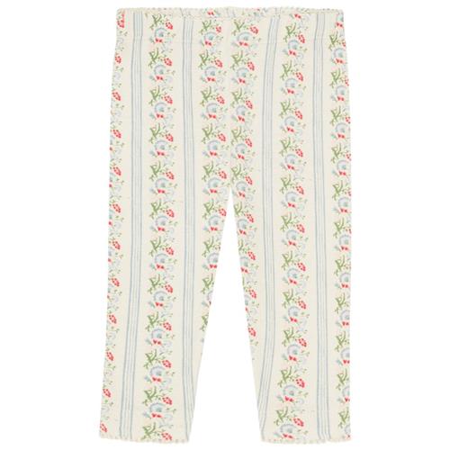 Flöss Abigail Leggings Soft White Bright Blue 74 cm  Blå  74 cm  Unisex