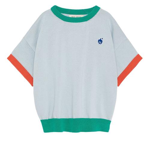 True Artist L'orangerie Strikket T-shirt Light Blue 4-5 Y  Blå  4-5 år  Unisex
