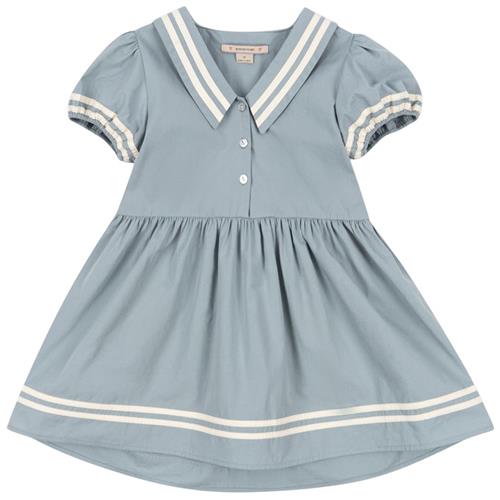 Konges Sløjd GOTS Celebration Allie Kjole Ashley Blue 3 Y  Blå  3 år  kvinde
