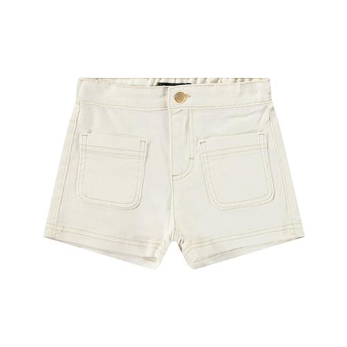 Molo Amanda Shorts Crisp White 110 cm  Hvid  110 cm  kvinde
