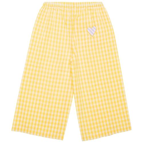 Sissel Edelbo Saxo MINI Bukser Yellow Checks | Gul | 5-6 years