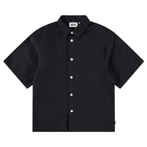 Molo Richie Shirt Black 110/116 cm  Sort  110/116 cm  mand