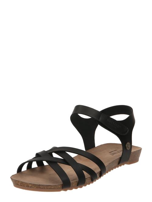 Se MUSTANG Sandaler  beige / sort ved About You