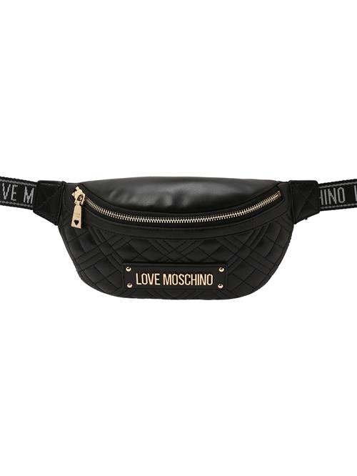 Love Moschino Bæltetaske  guld / sort