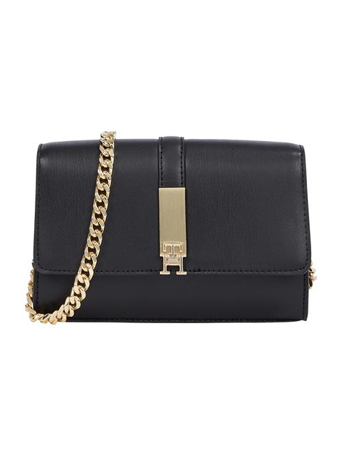 TOMMY HILFIGER Skuldertaske 'HERITAGE'  guld / sort