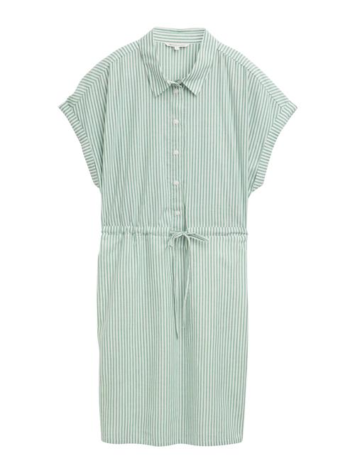 TOM TAILOR DENIM Blusekjole  mint / offwhite