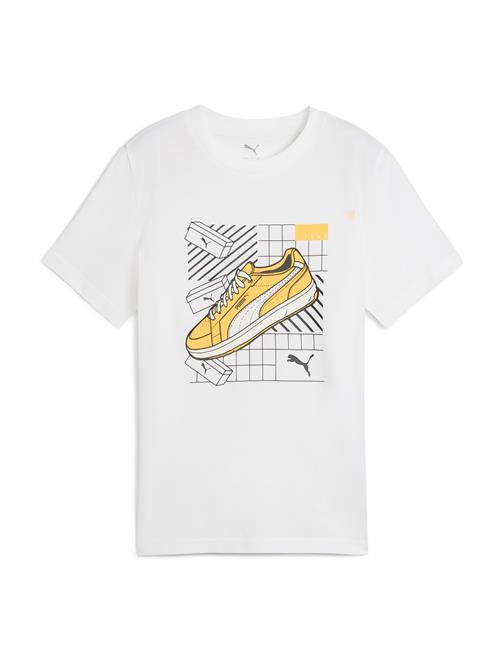 PUMA Shirts  curry / sort / hvid