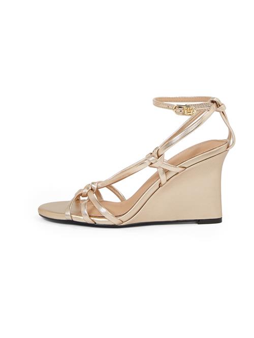 TOMMY HILFIGER Sandaler med rem  guld